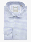 Milan Twill Blue Check Shirt