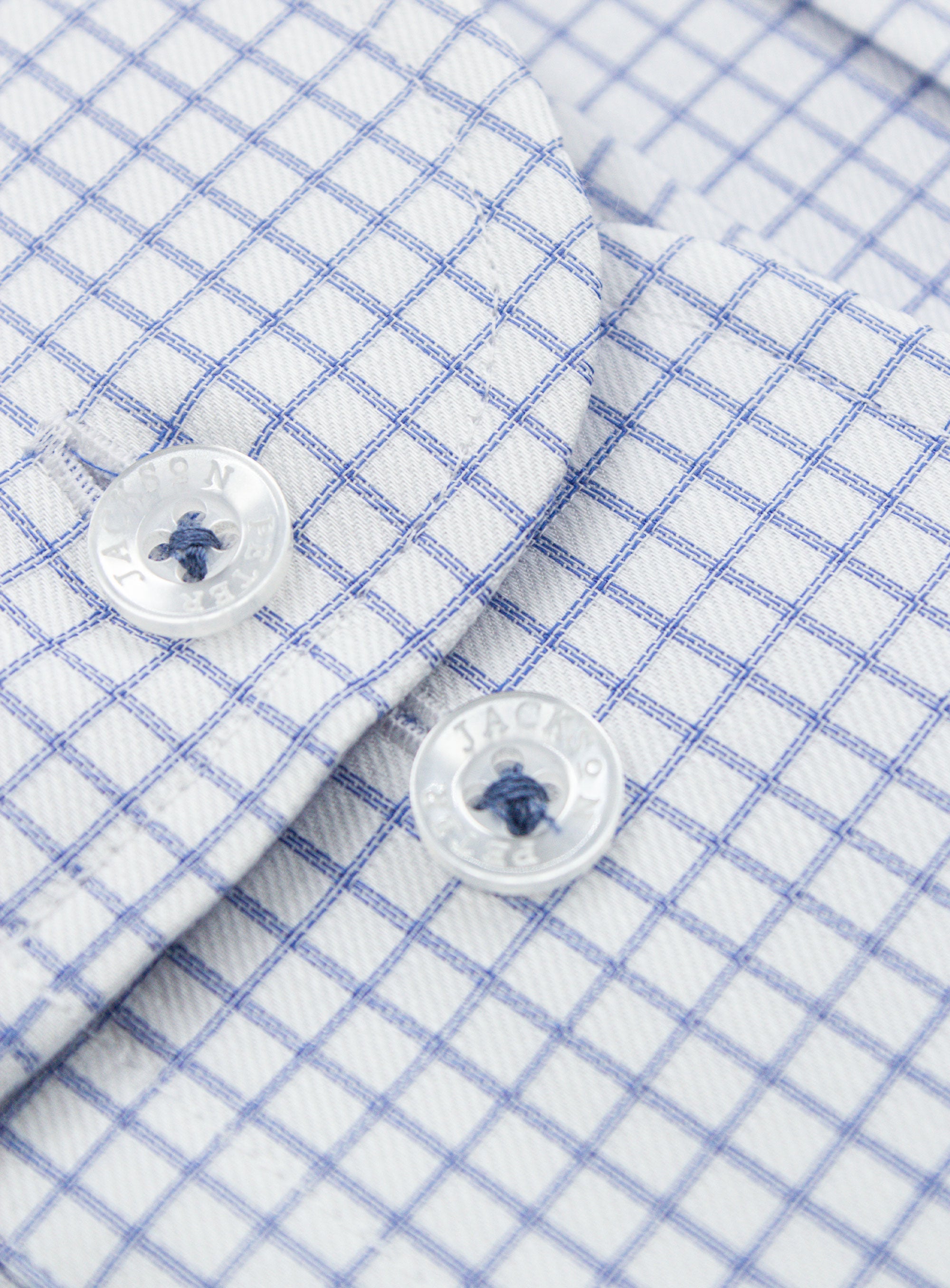 Milan Twill Blue Check Shirt