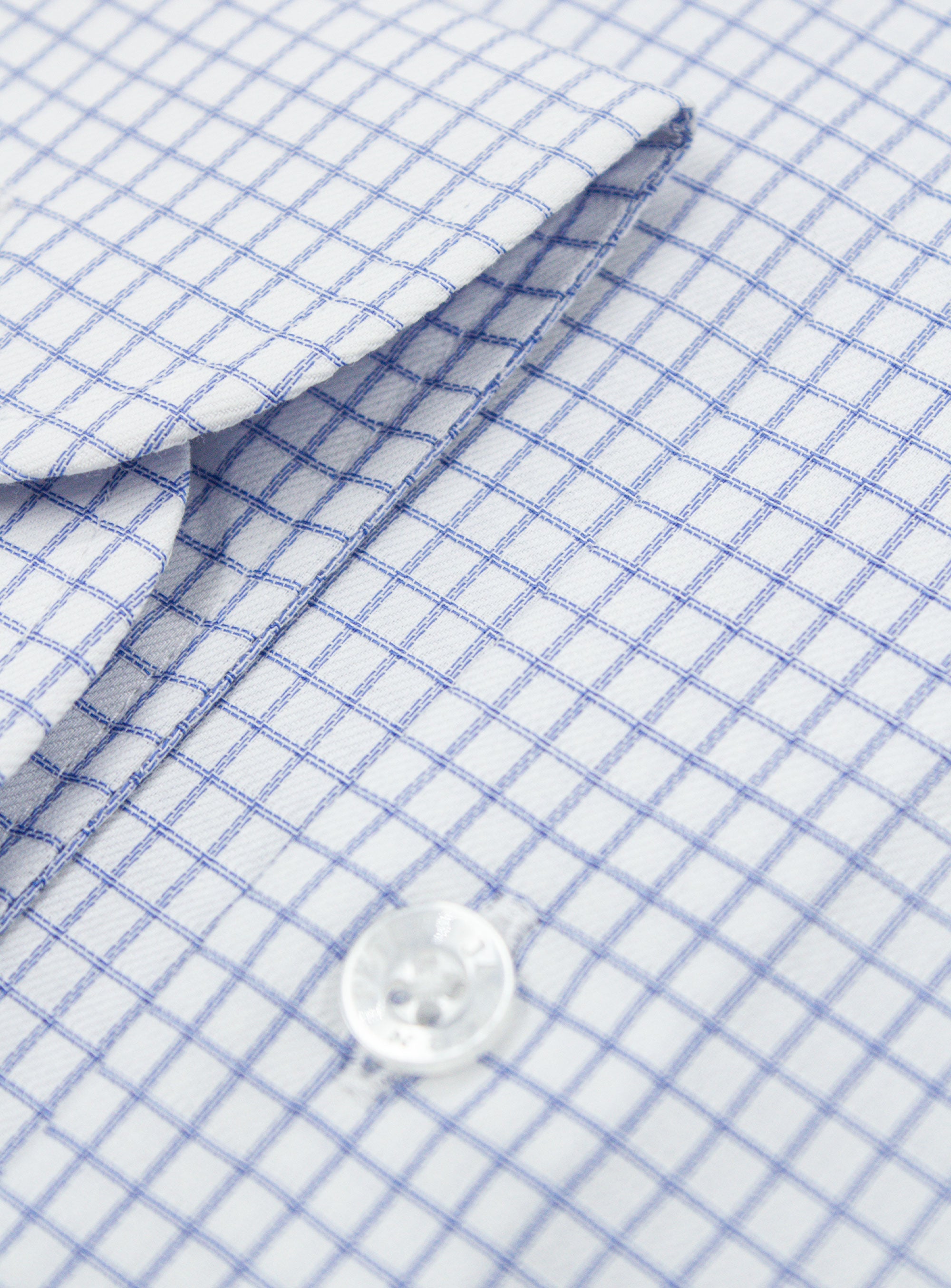 Milan Twill Blue Check Shirt