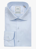 Milan Luxe Weave Sky Blue Shirt