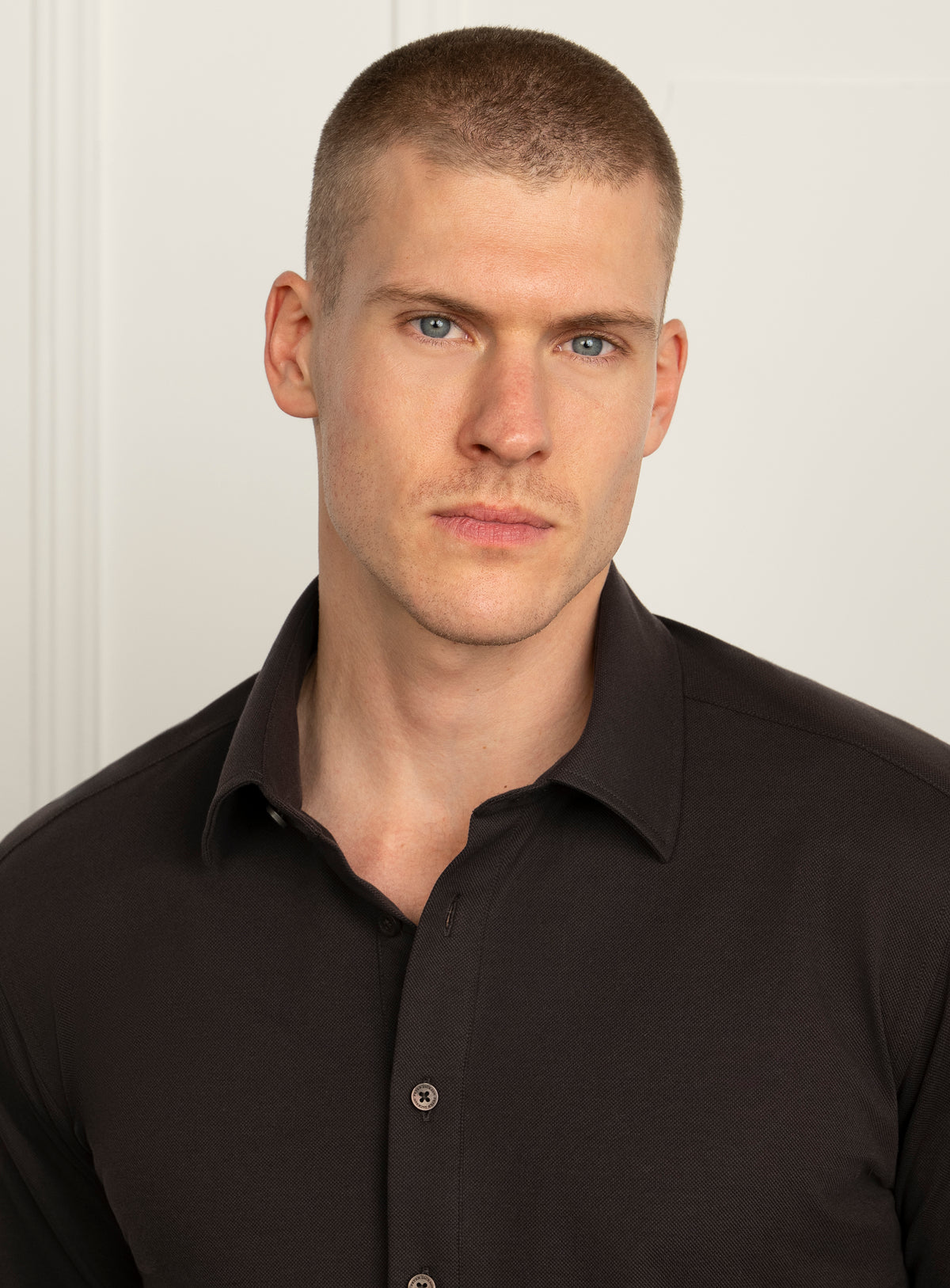 Pasquale Popover Brown Shirt