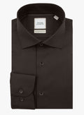 Milan Twill Chocolate Brown Shirt
