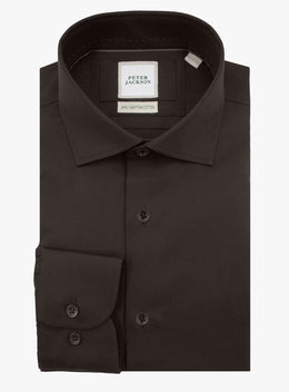 Milan Twill Chocolate Brown Shirt