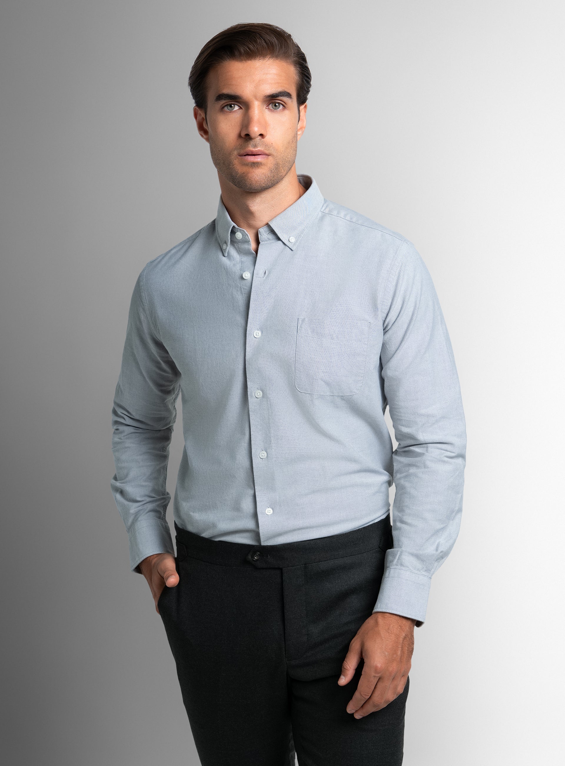 Vittoria Mint Oxford Shirt