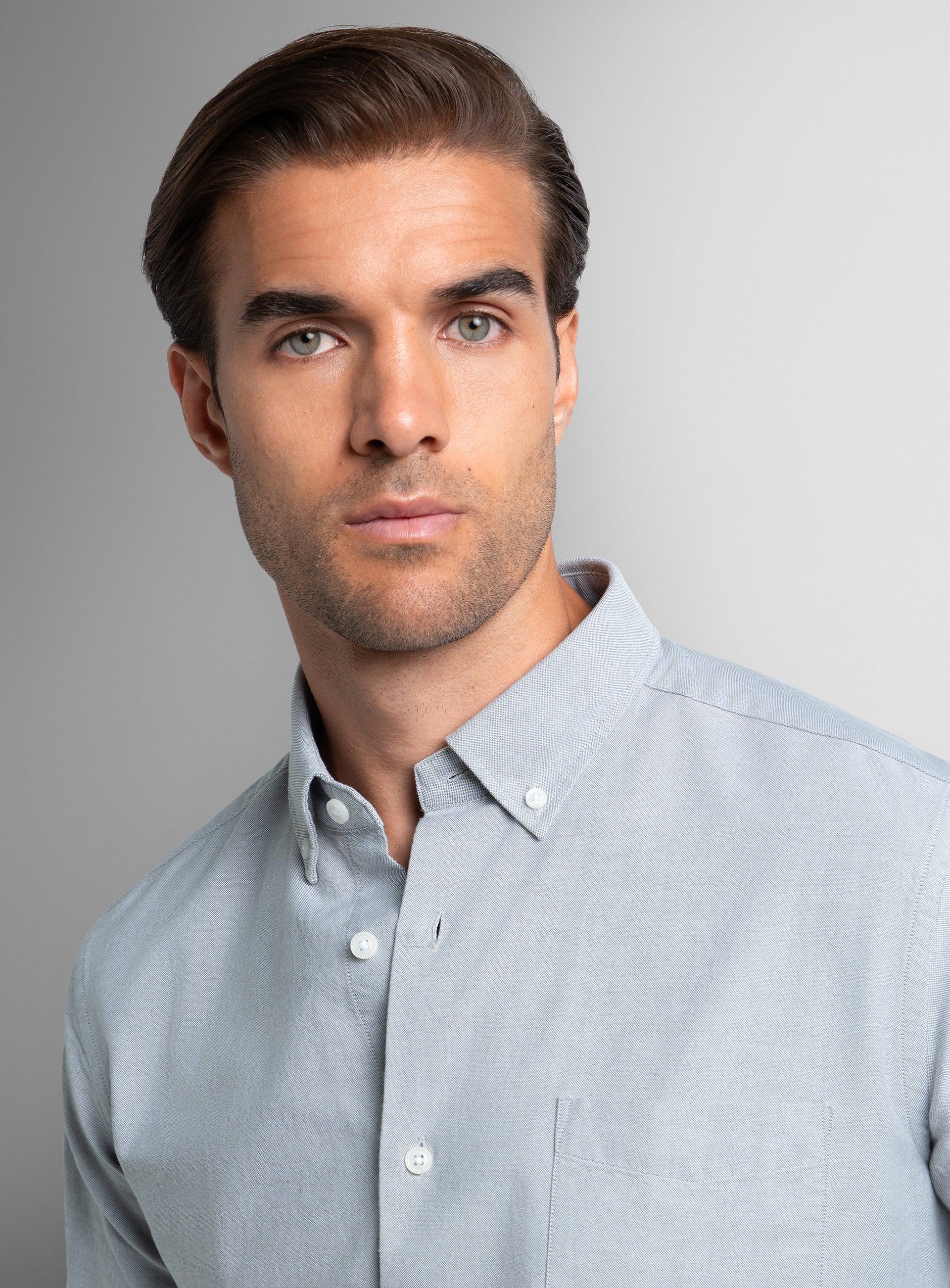 Vittoria Mint Oxford Shirt