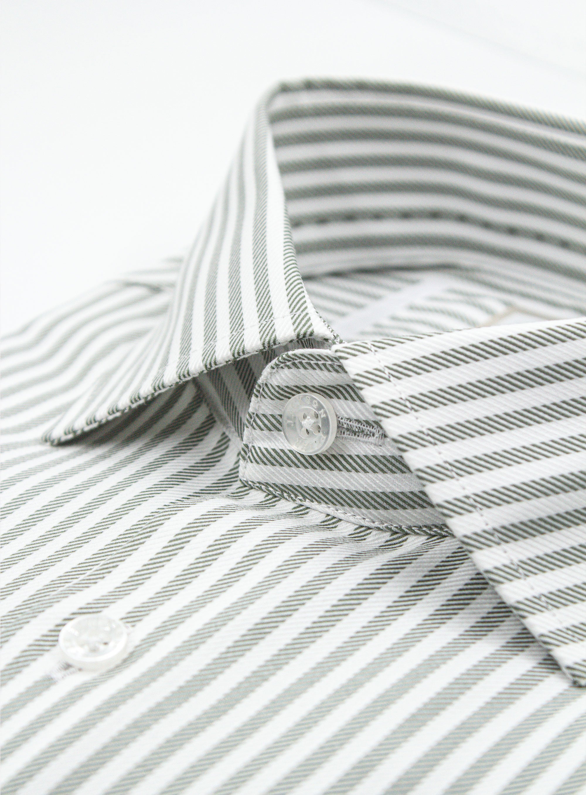 Milan Striped Green Shirt