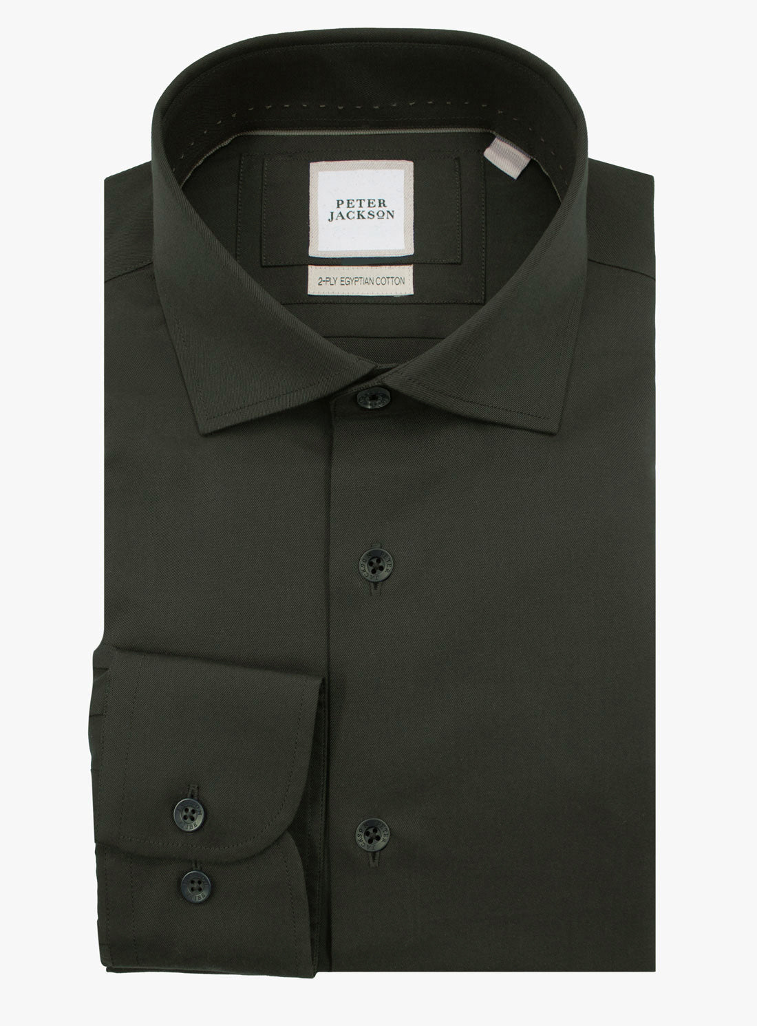 Milan Twill Olive Green Shirt