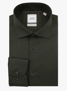 Milan Twill Olive Green Shirt