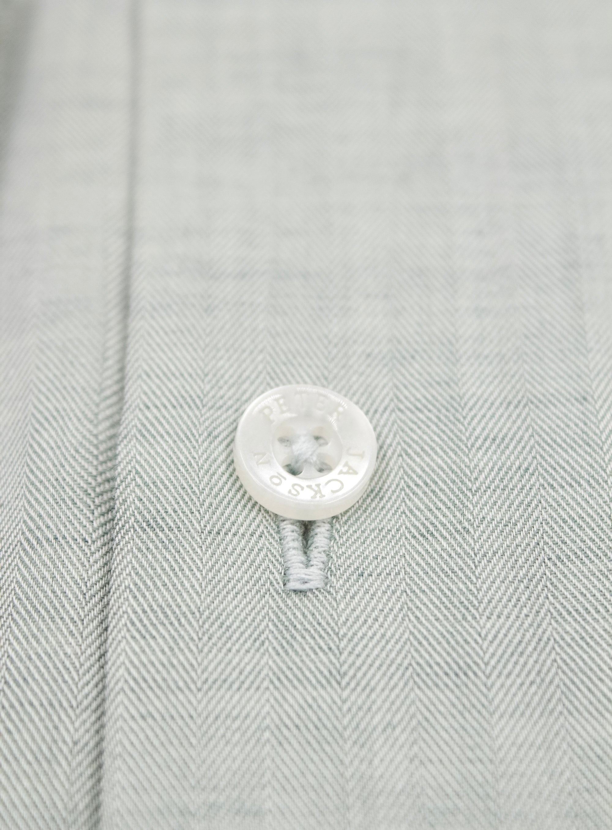 Milan Herringbone Sage Green Shirt