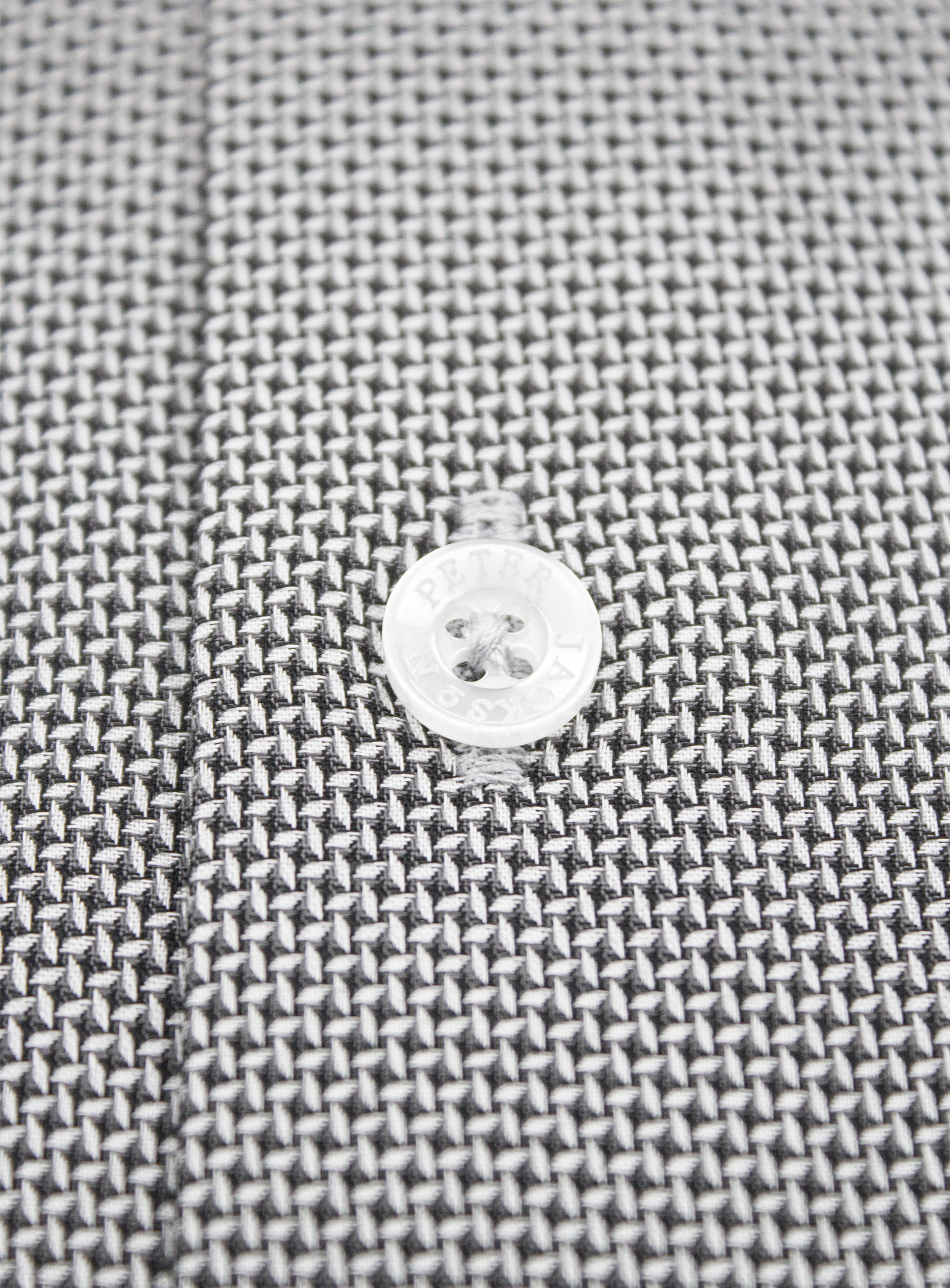 Milan Micro Jacquard Grey Shirt