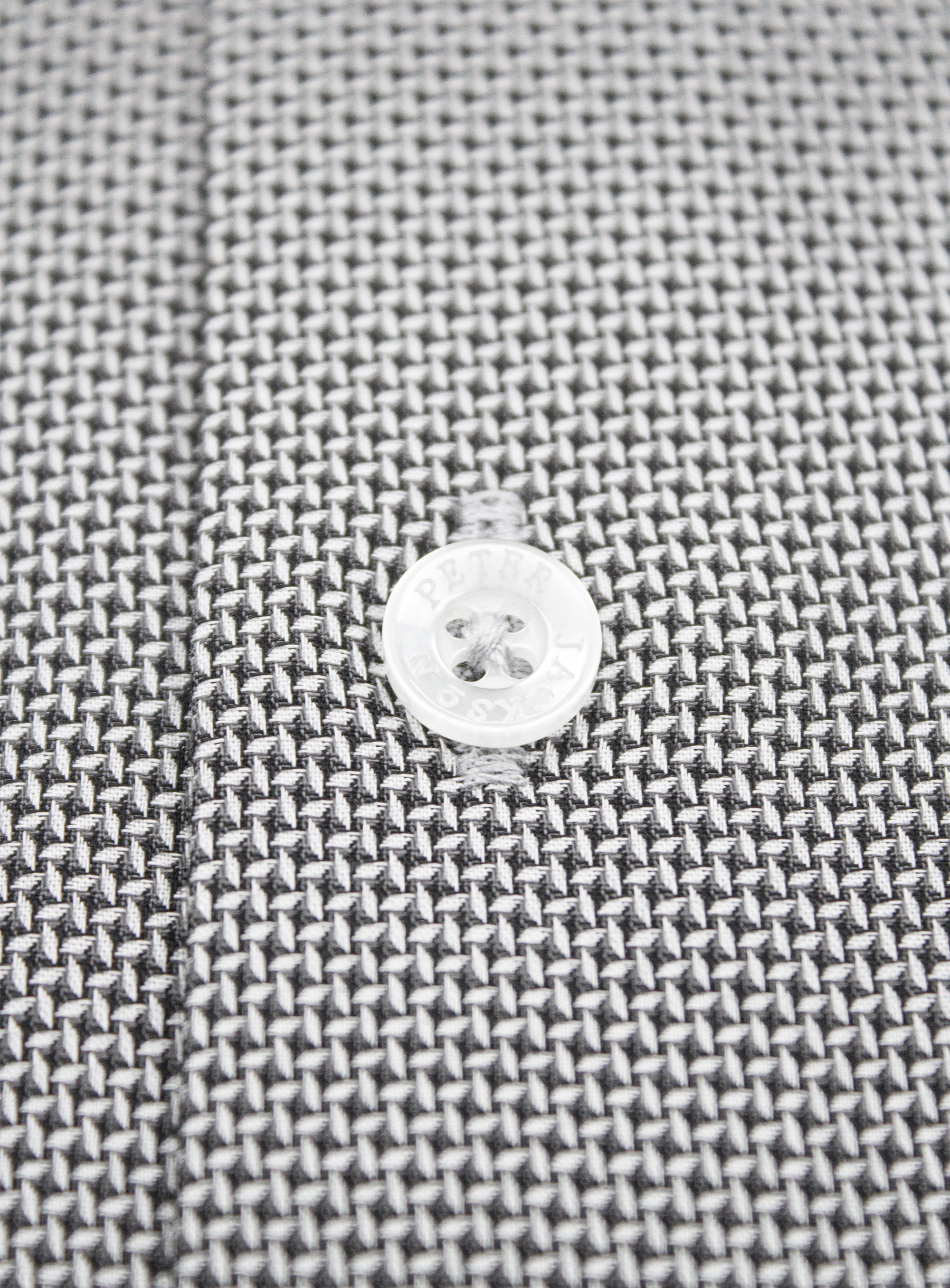 Milan Micro Jacquard Grey Shirt
