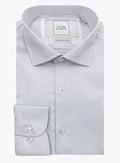 Milan Luxe Weave Grey Shirt