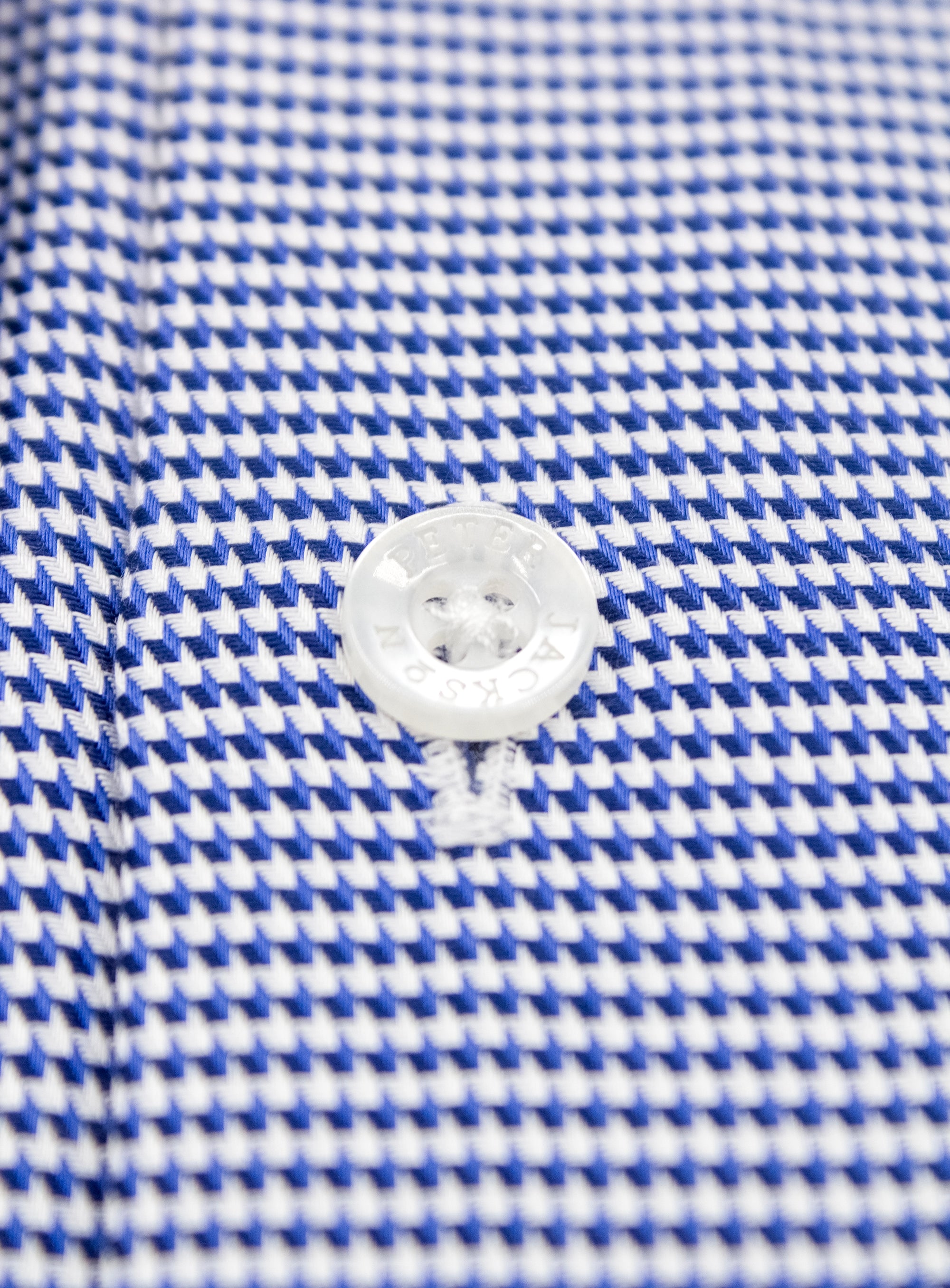 Milan Houndstooth Navy Shirt