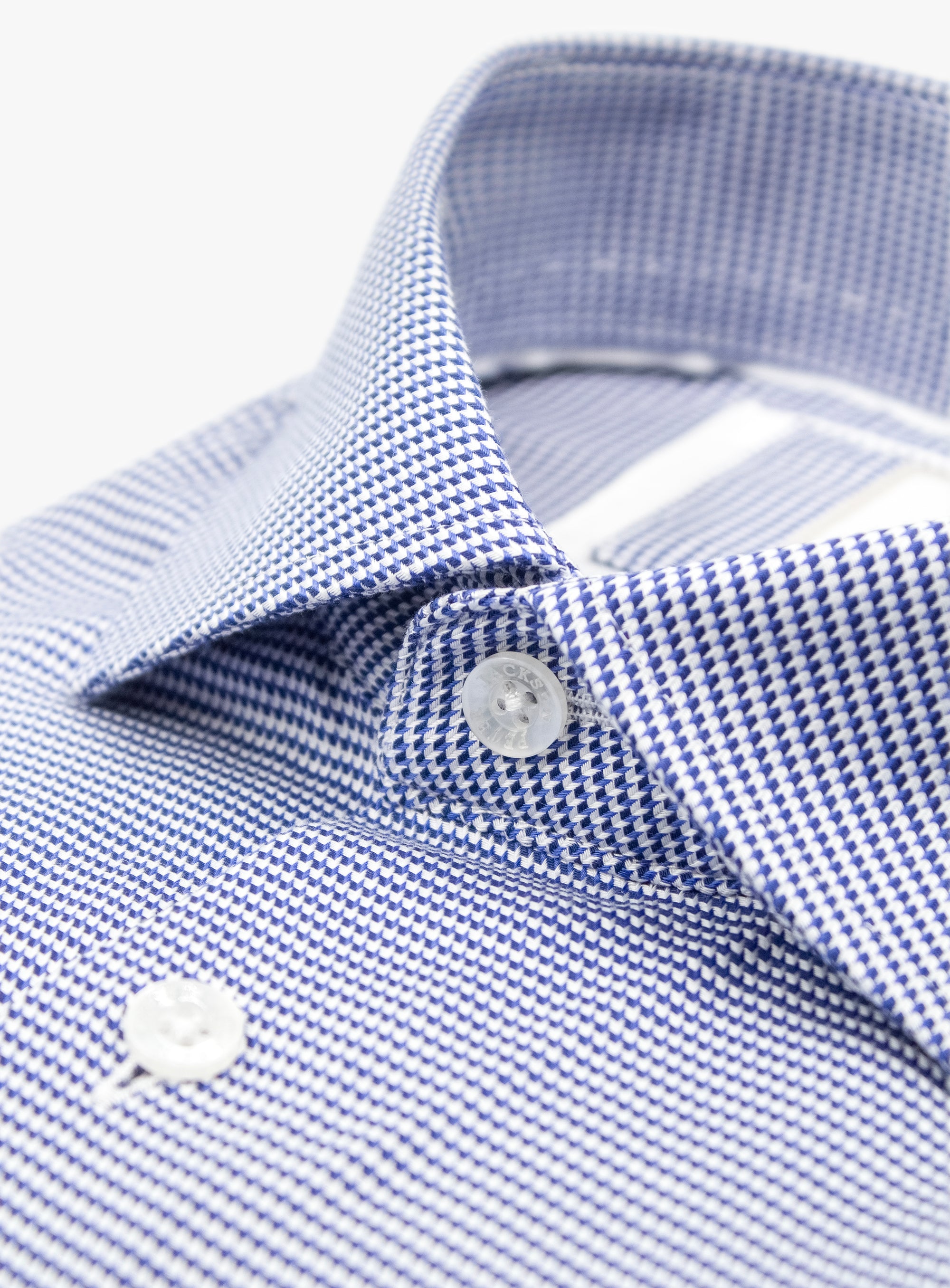 Milan Houndstooth Navy Shirt