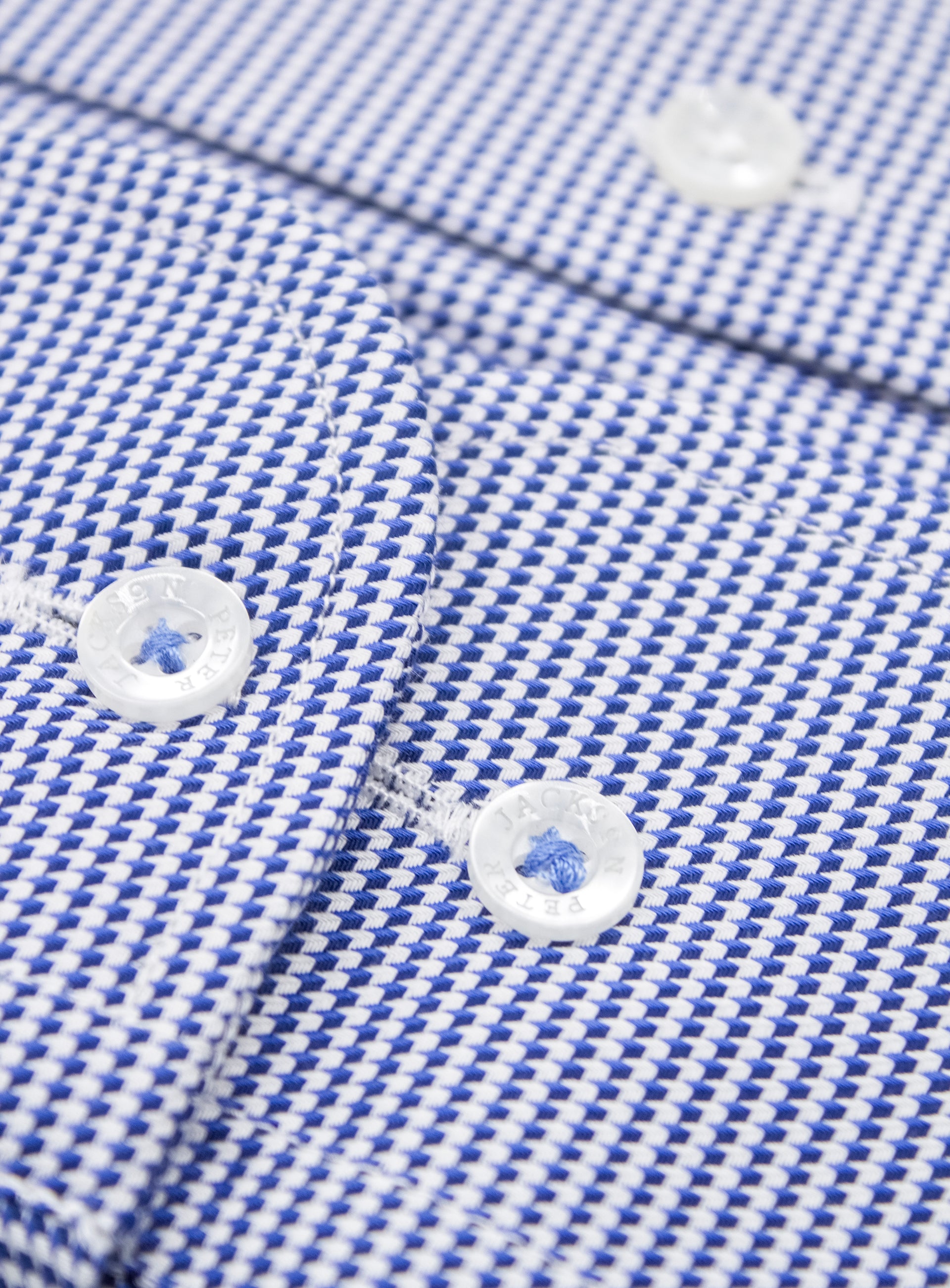 Milan Houndstooth Navy Shirt