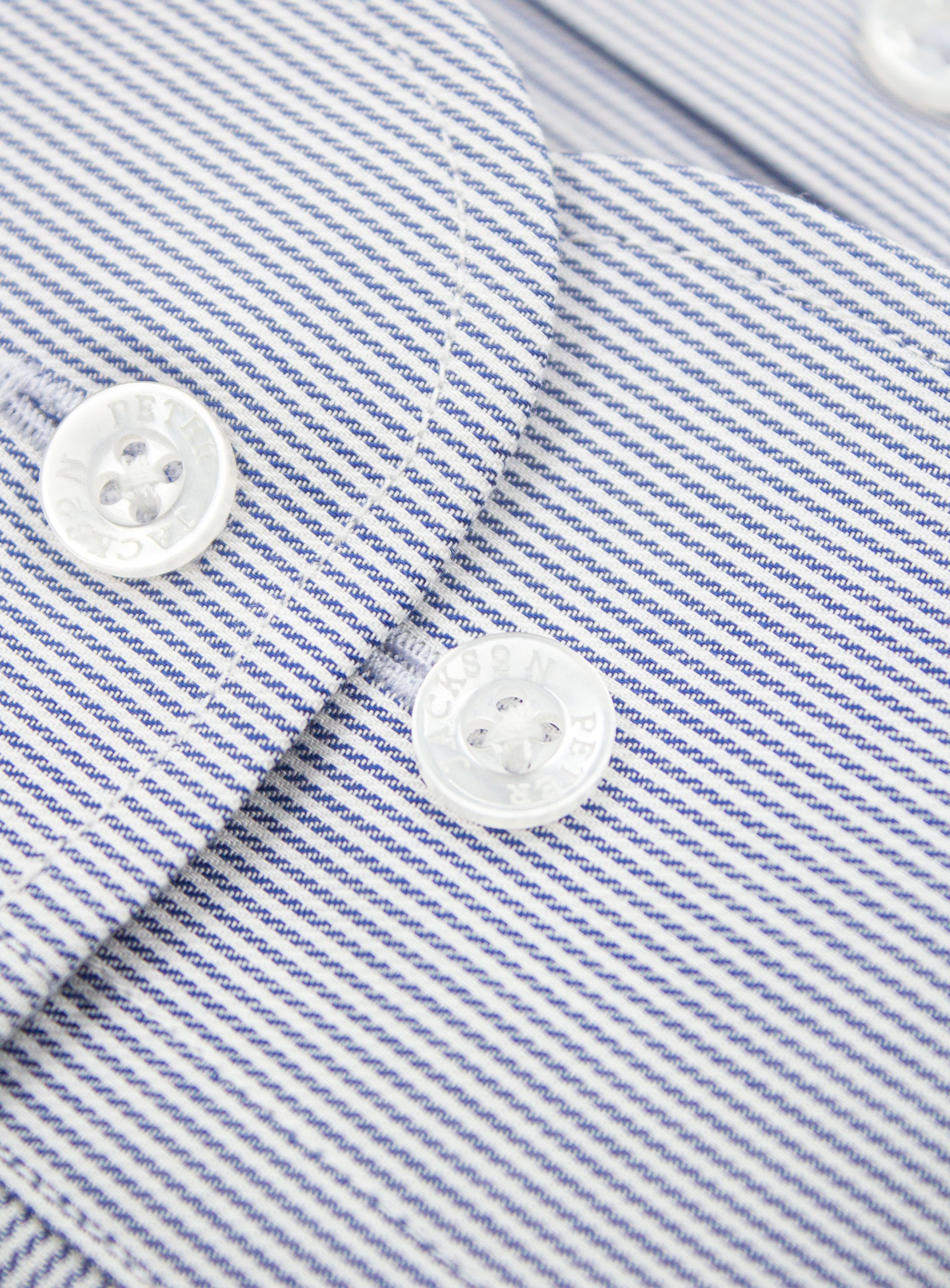 Milan Fine Stripe Navy Shirt