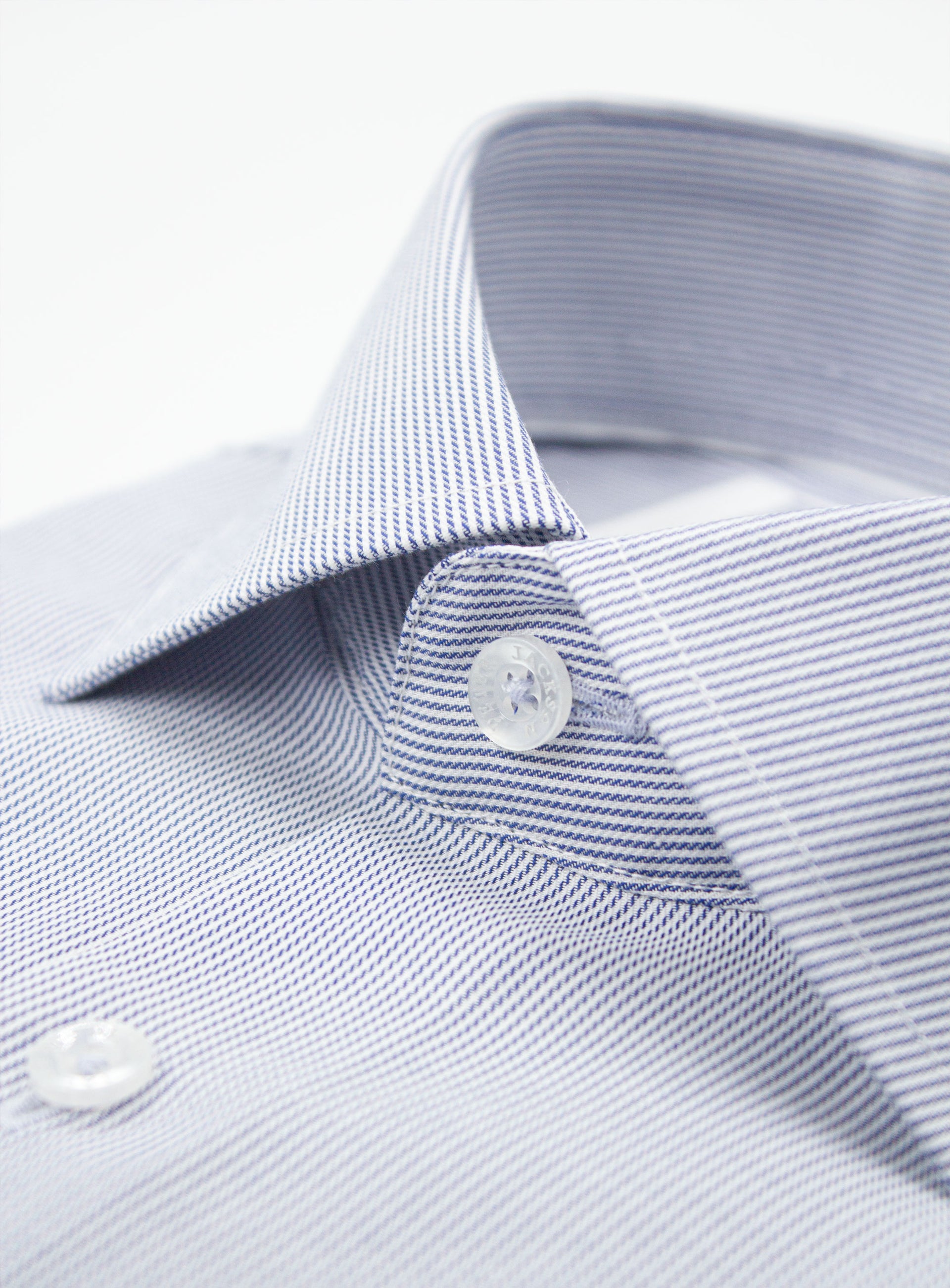 Milan Fine Stripe Navy Shirt