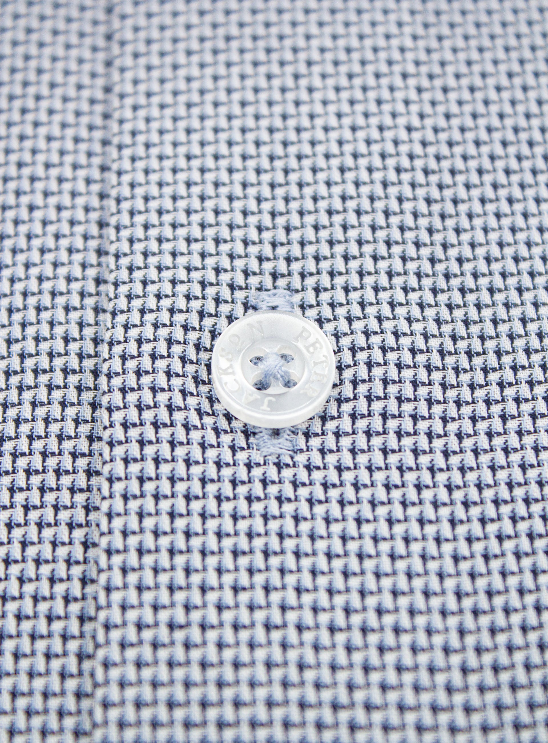 Milan Micro Jacquard Navy Shirt