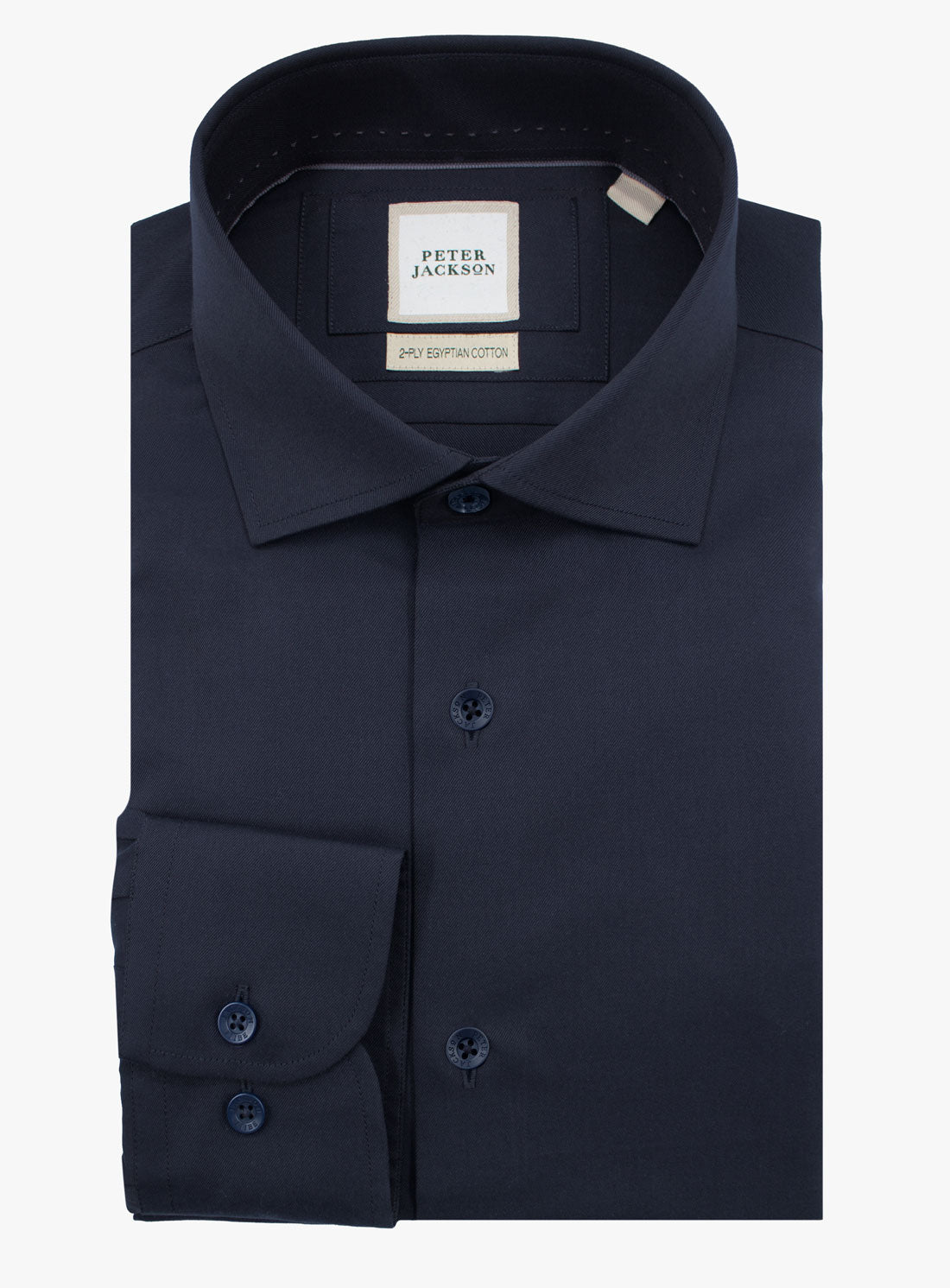 Milan Twill Navy Blue Shirt