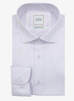 Milan Satin Stripe Pink Shirt