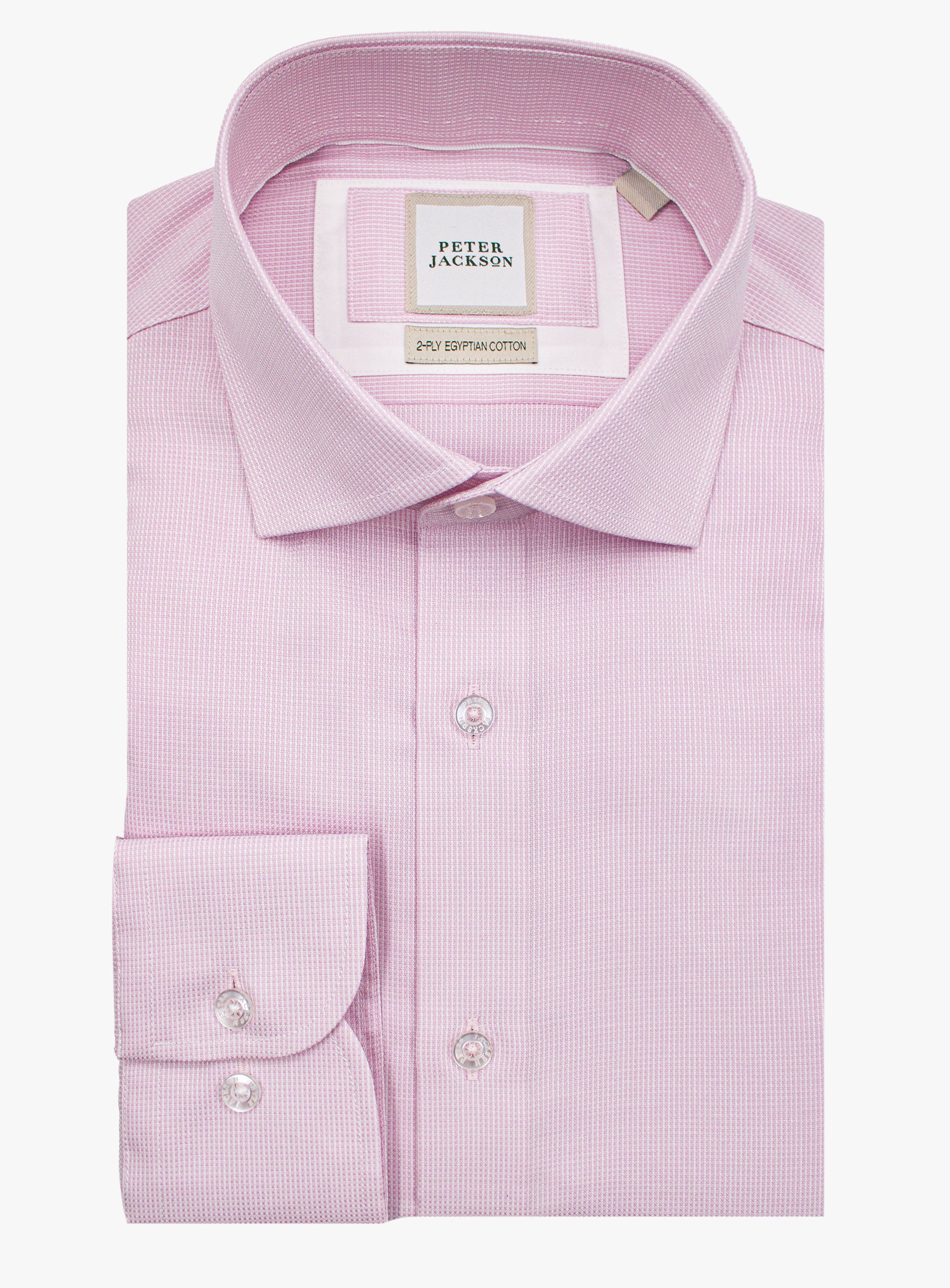 Picture of the Milan Micro Pink Shirt