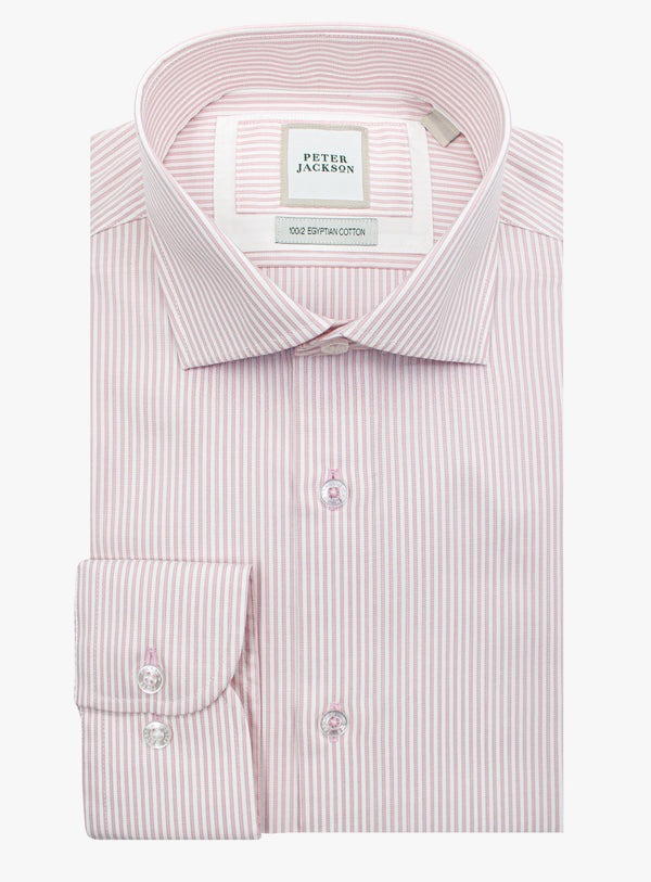 Milan Pink Stripe Shirt