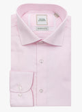 Milan Luxe Weave Pink Shirt