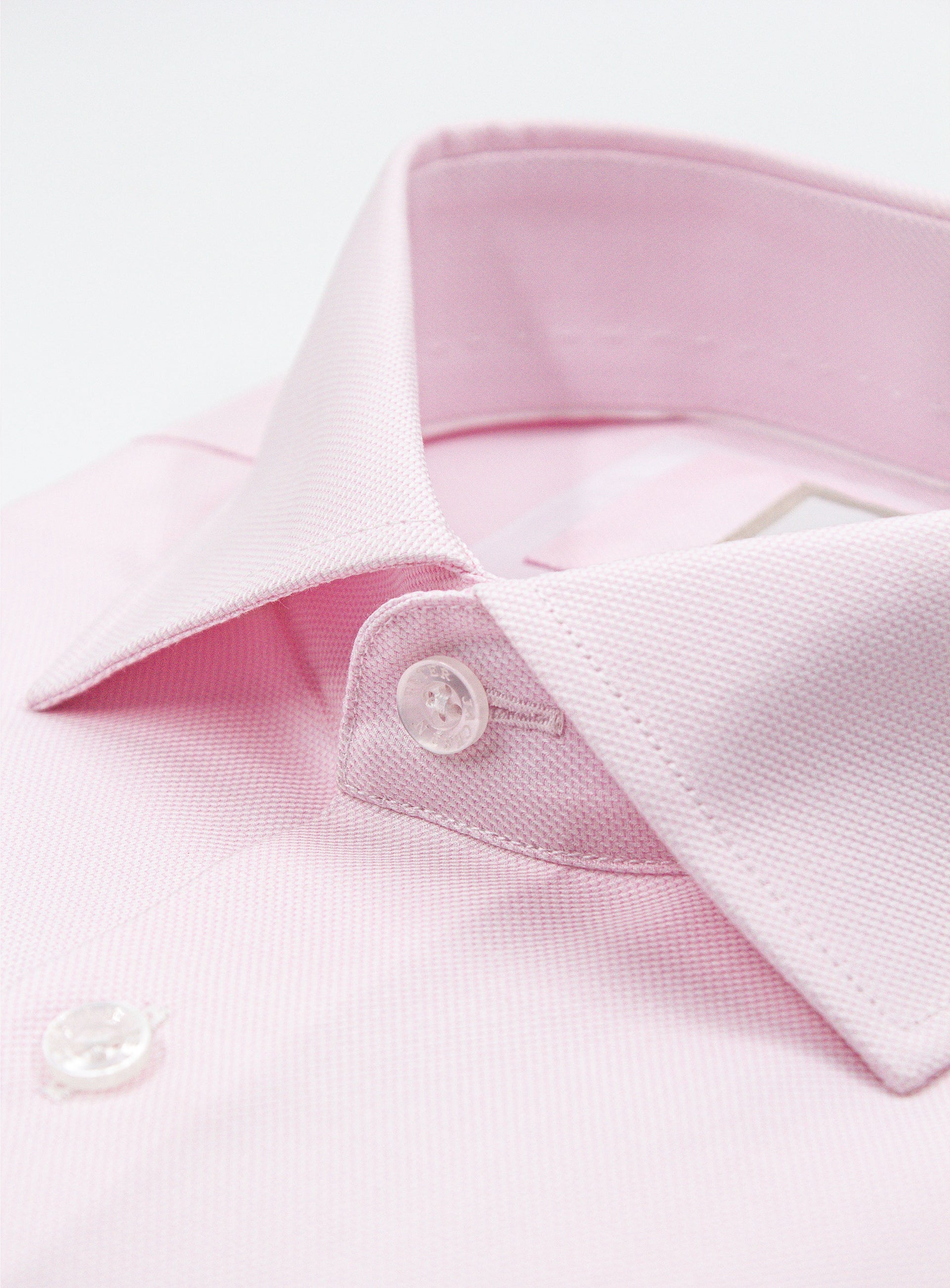 Milan Luxe Weave Pink Shirt