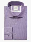 Milan Stripe Grape Purple Shirt
