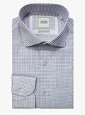 Rivoli Micro Check White Shirt