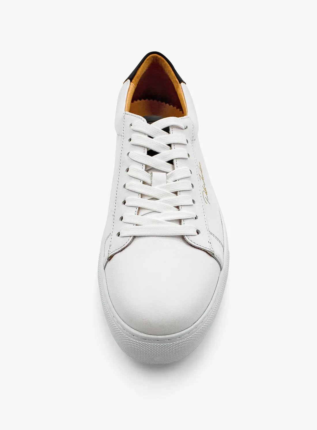 White sneaker on a white background