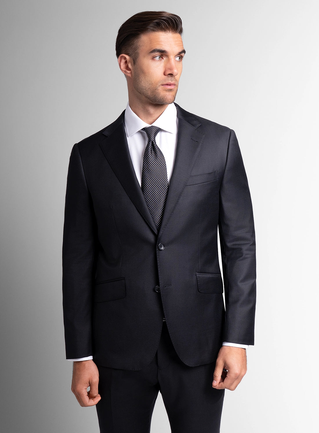black dress shirt tie Hisdern Non-iron and Checked Featuring a blazer with a notch lapel Black Tie Dress Code Explained
