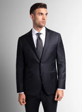 Signature Twill Black Suit Jacket