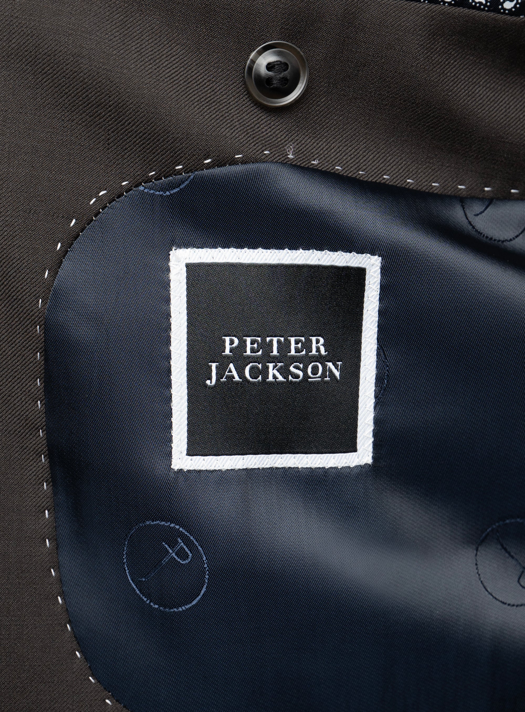 Borgia Twill Chocolate Brown Suit
