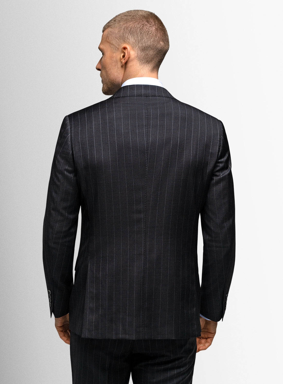 Gabriel Pinstripe Charcoal Grey Suit