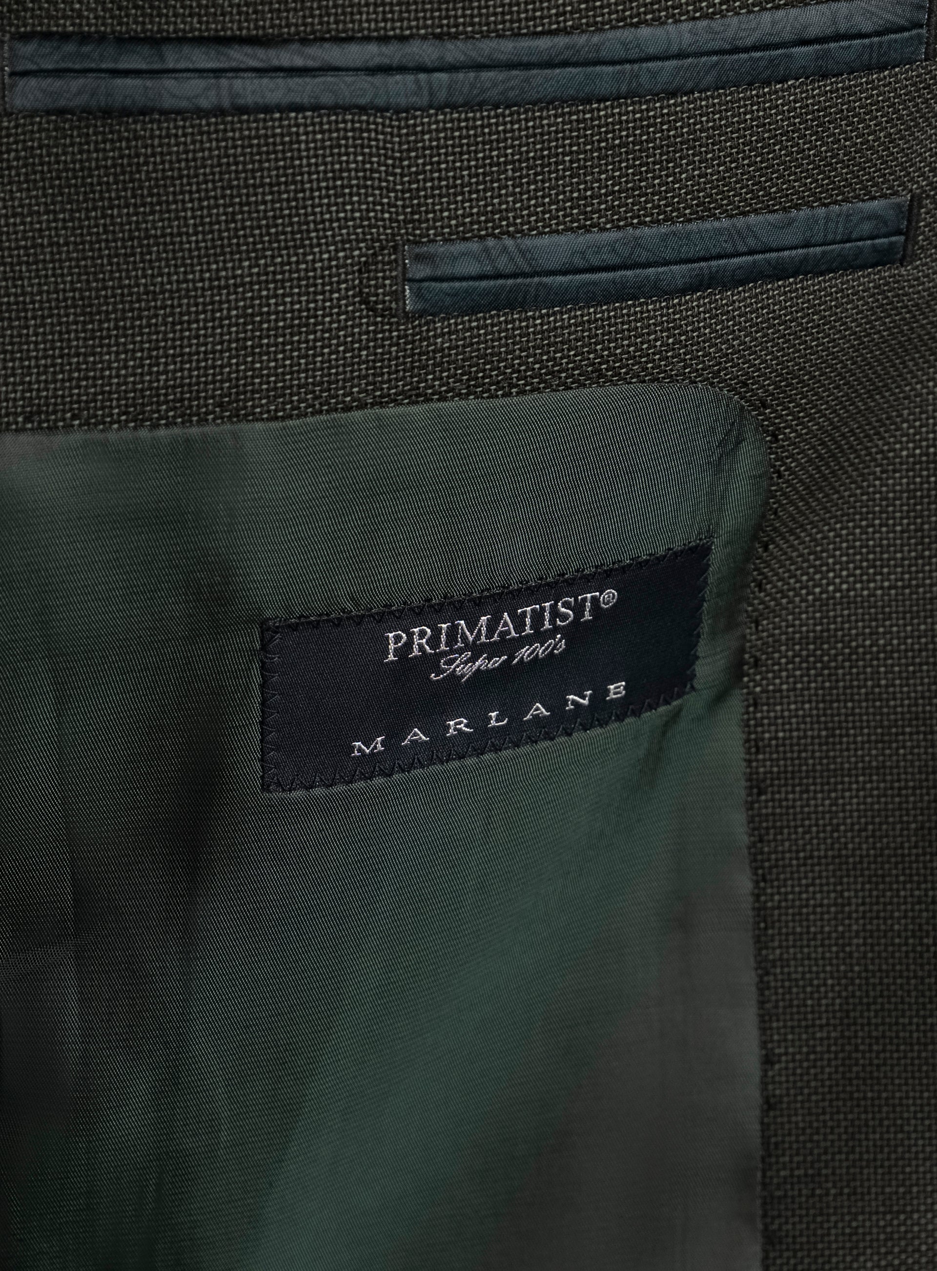 Volpe Sharkskin Green Suit
