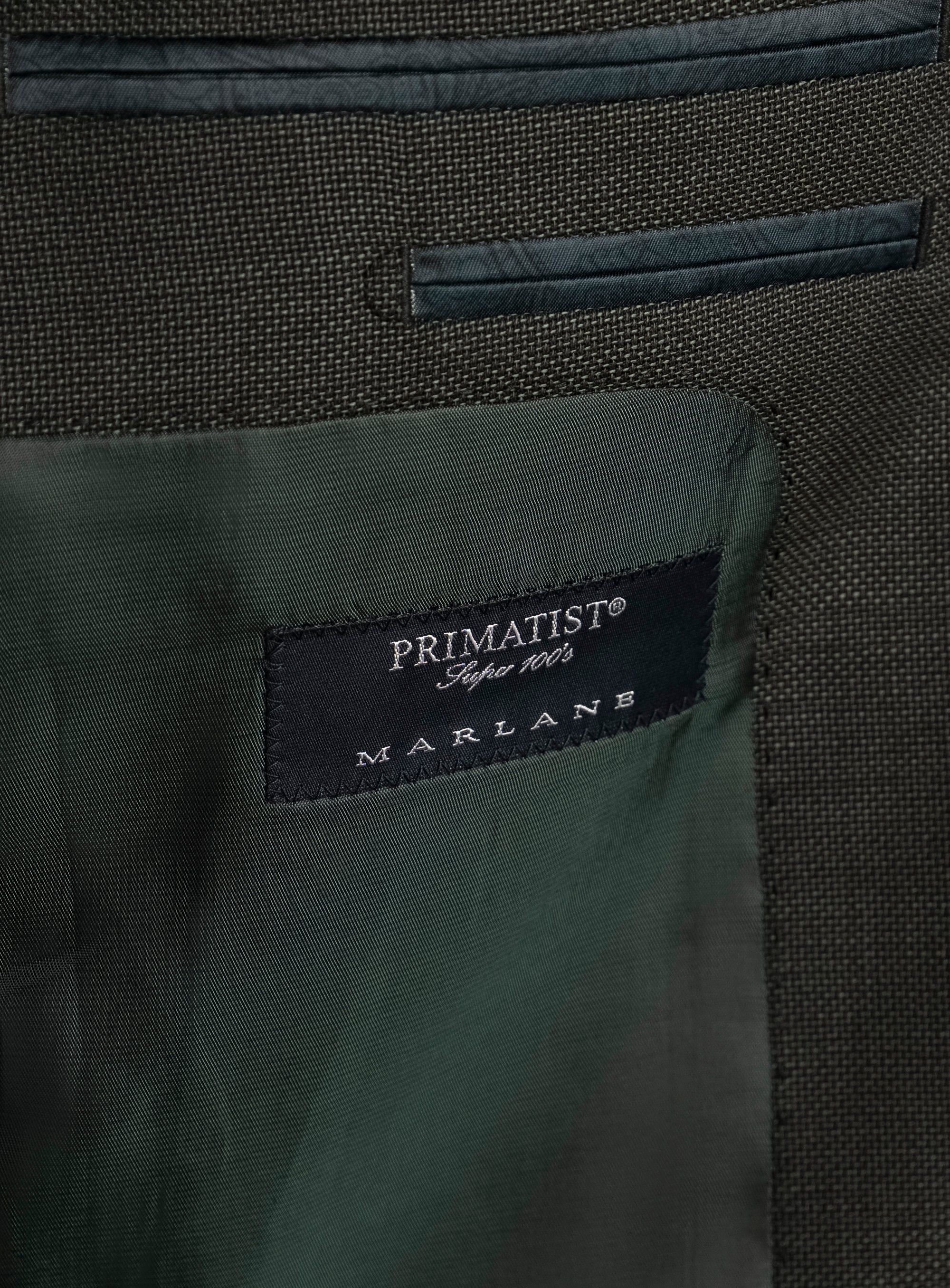 Volpe Sharkskin Green Suit