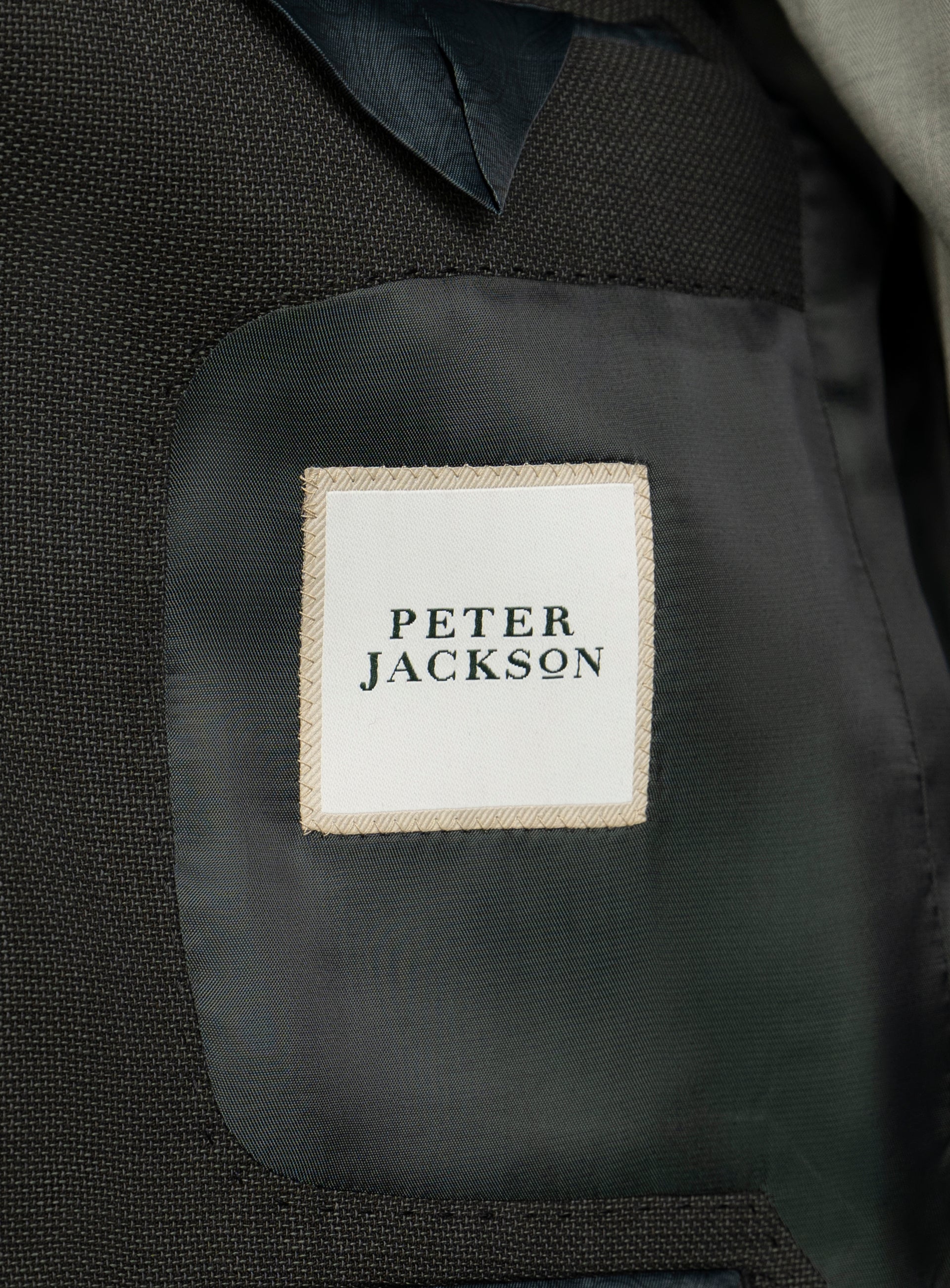 Volpe Sharkskin Green Suit