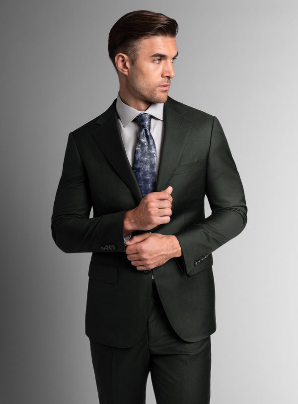 Hector Twill Dark Green Suit