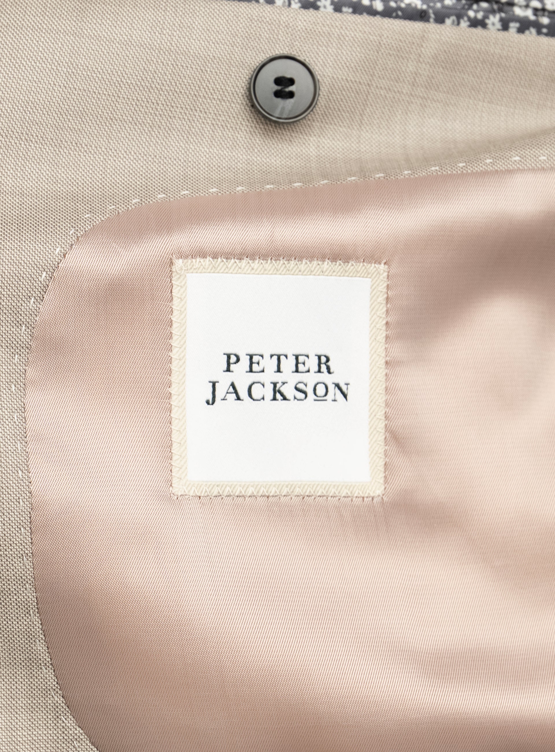 Sforza Sharkskin Stone Beige Suit