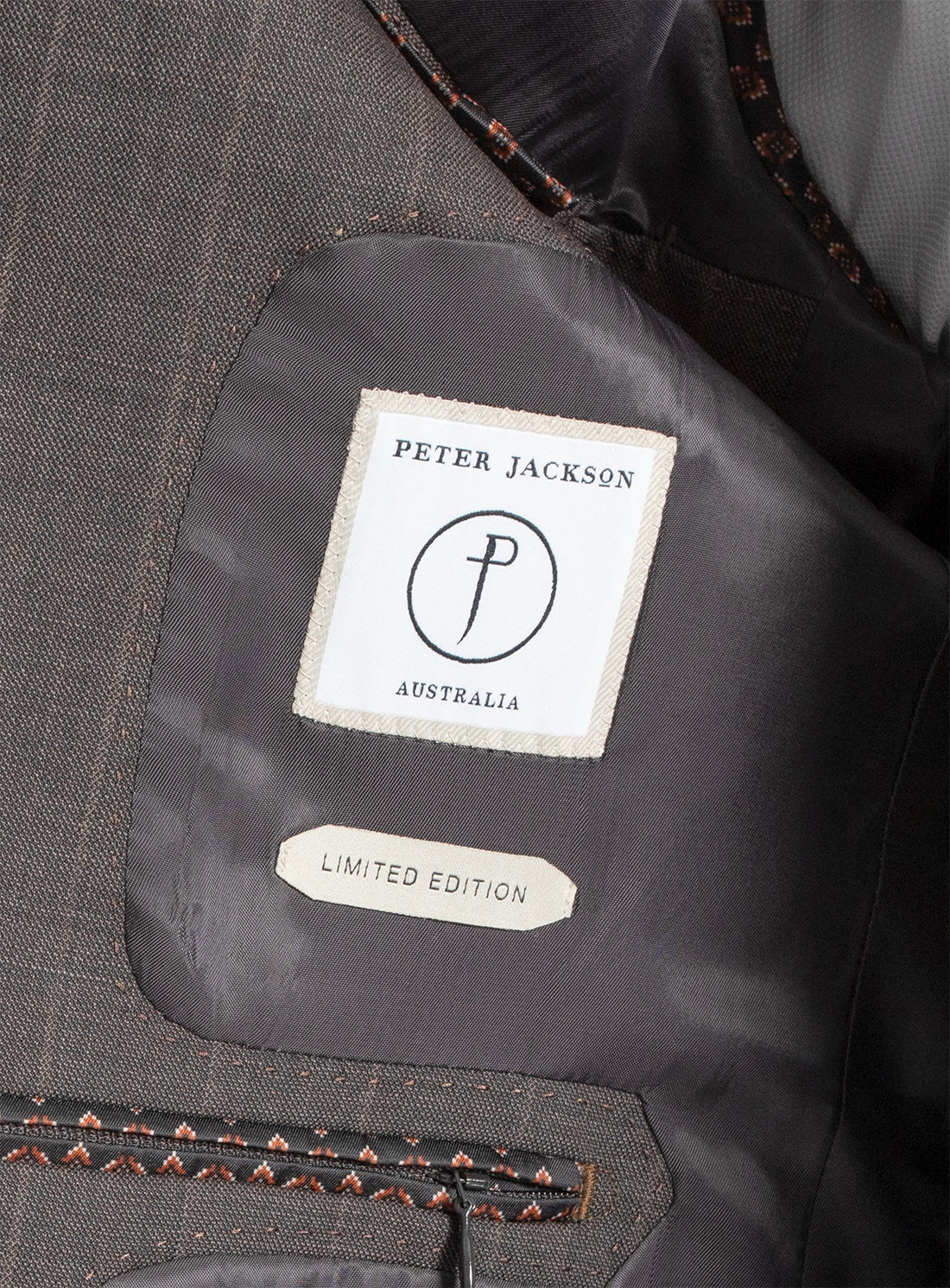 Men suit grey wool