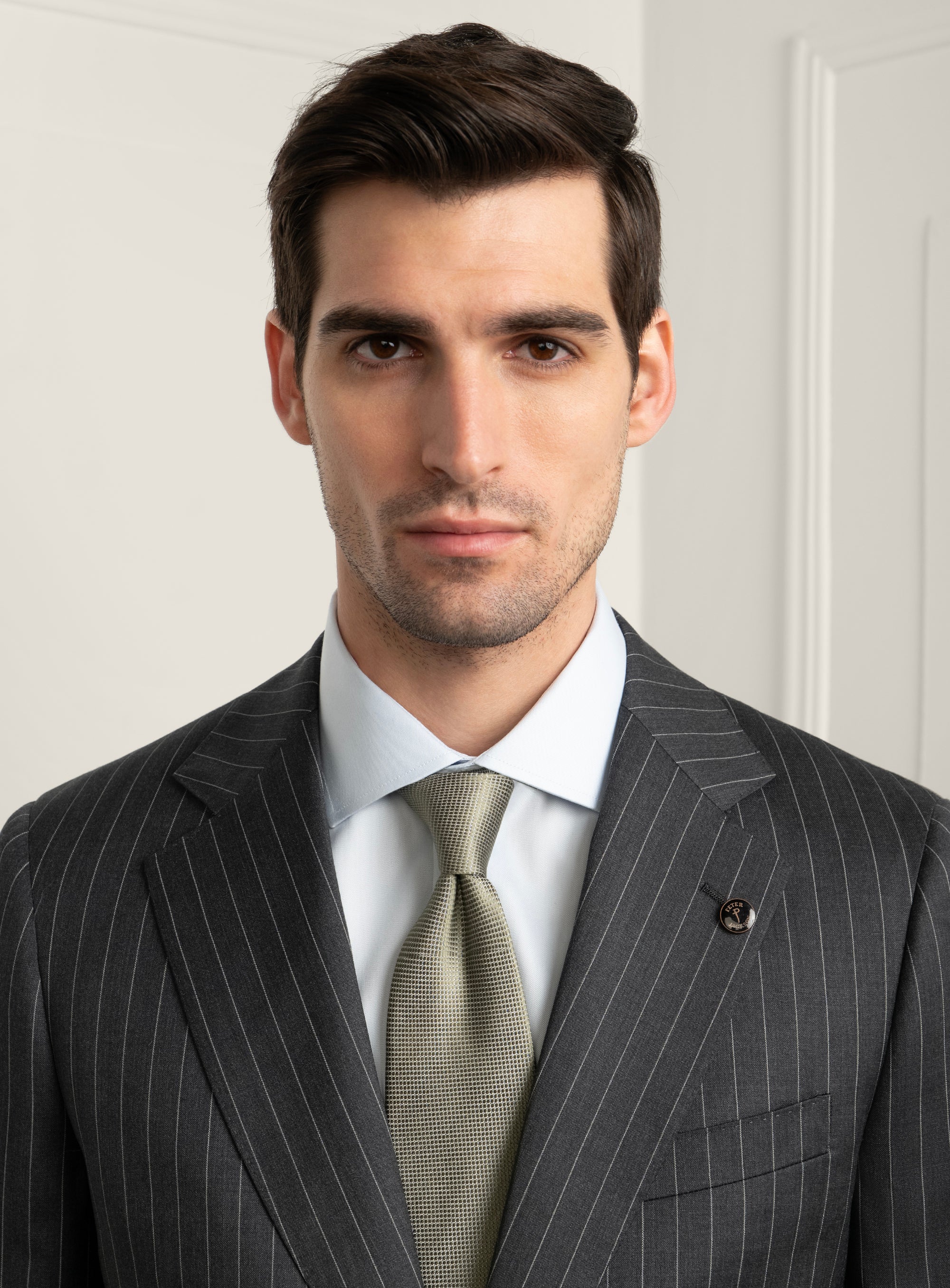 Lorenzo Pinstripe Grey Suit