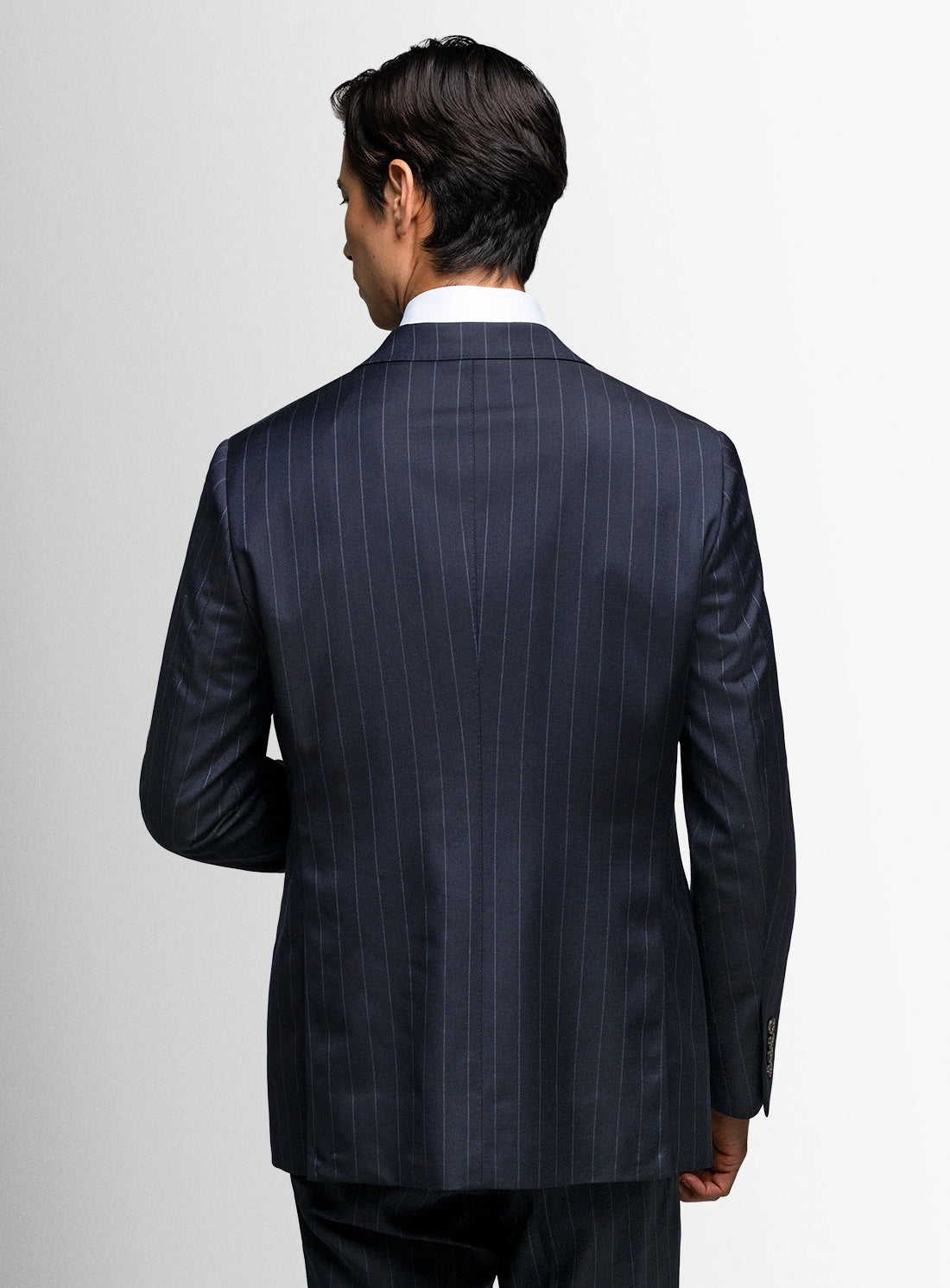 Alfonse Pinstripe Navy Suit
