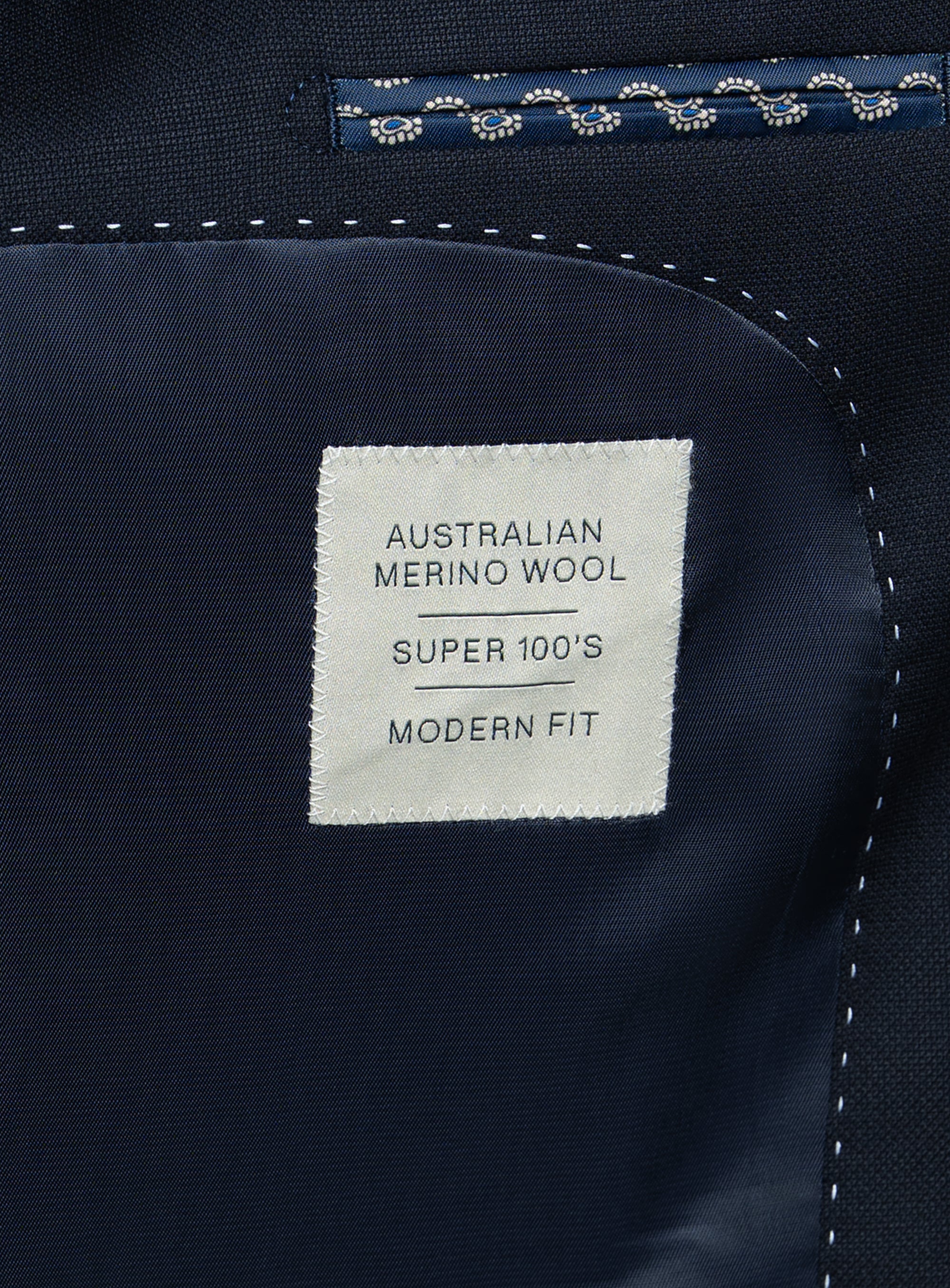 Heras Basketweave Navy Suit