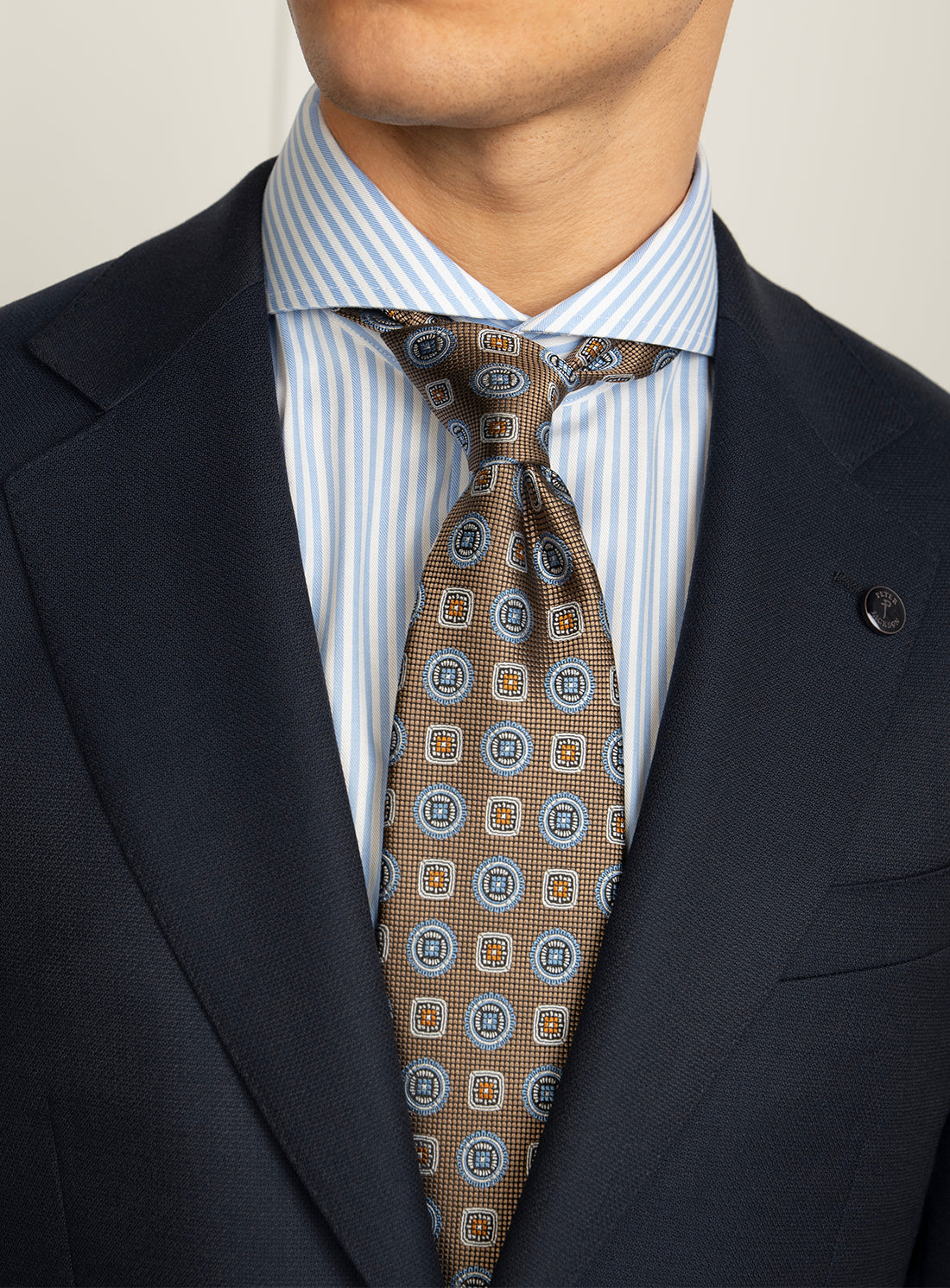 Jacopo Wool Cashmere Navy Suit
