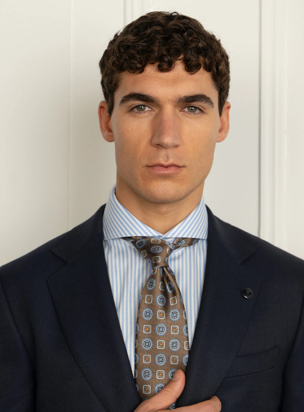 Jacopo Wool Cashmere Navy Suit