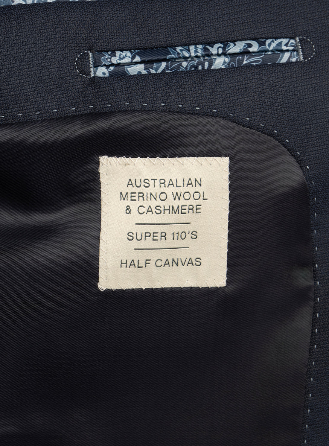 Jacopo Wool Cashmere Navy Suit