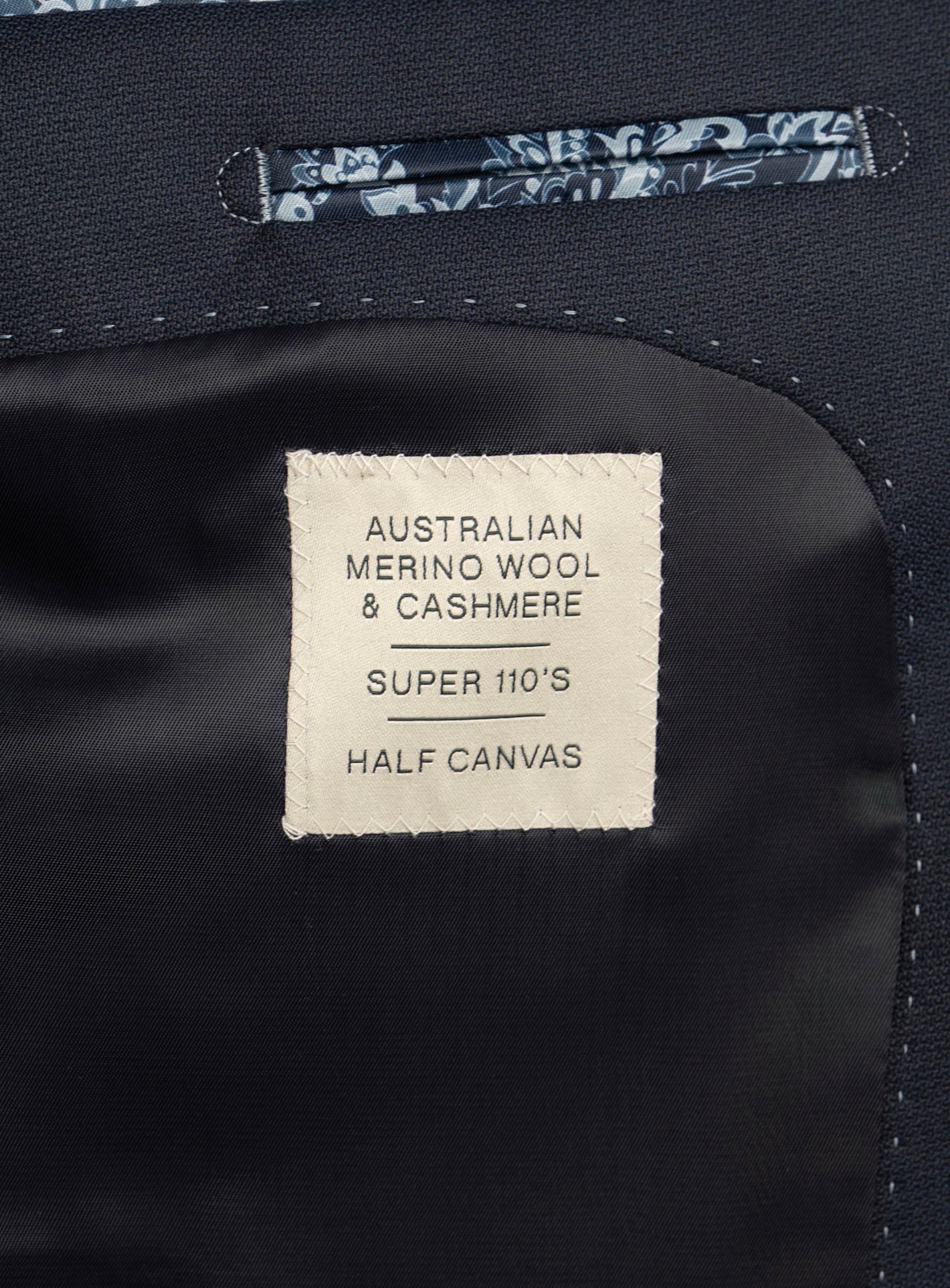 Jacopo Wool Cashmere Navy Suit