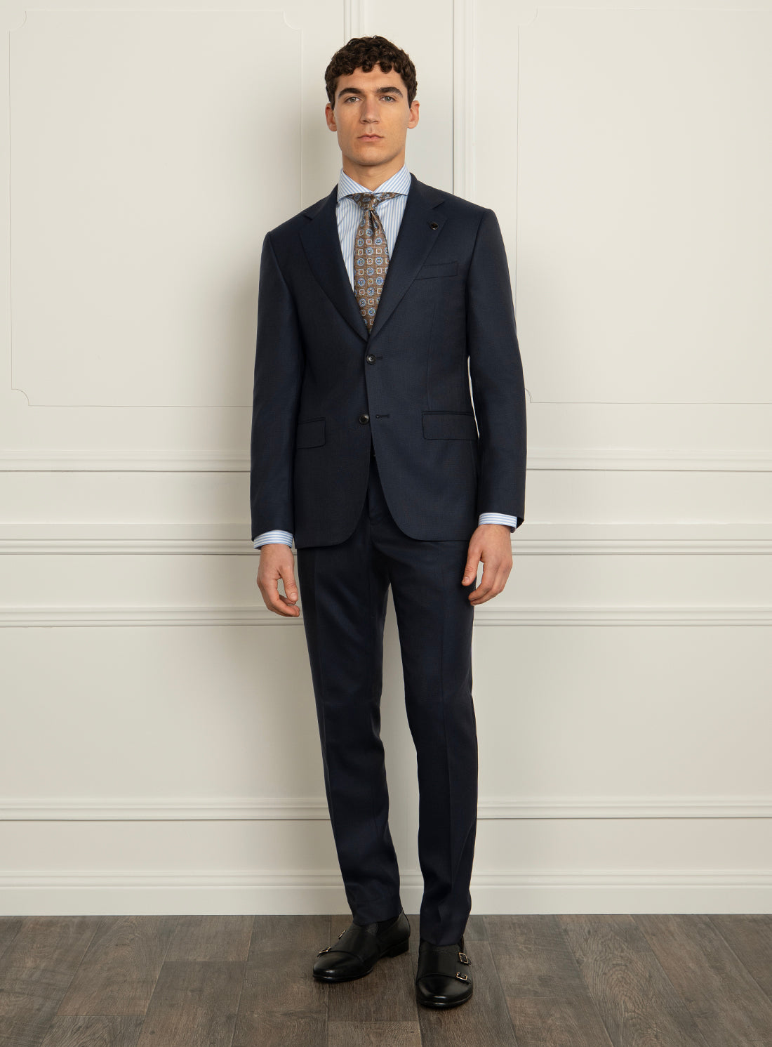 Jacopo Wool Cashmere Navy Suit