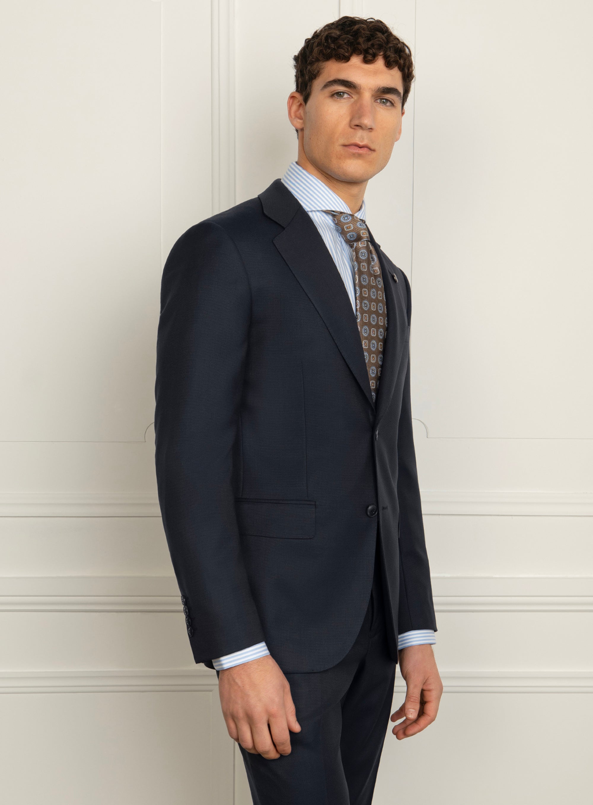 Jacopo Wool Cashmere Navy Suit